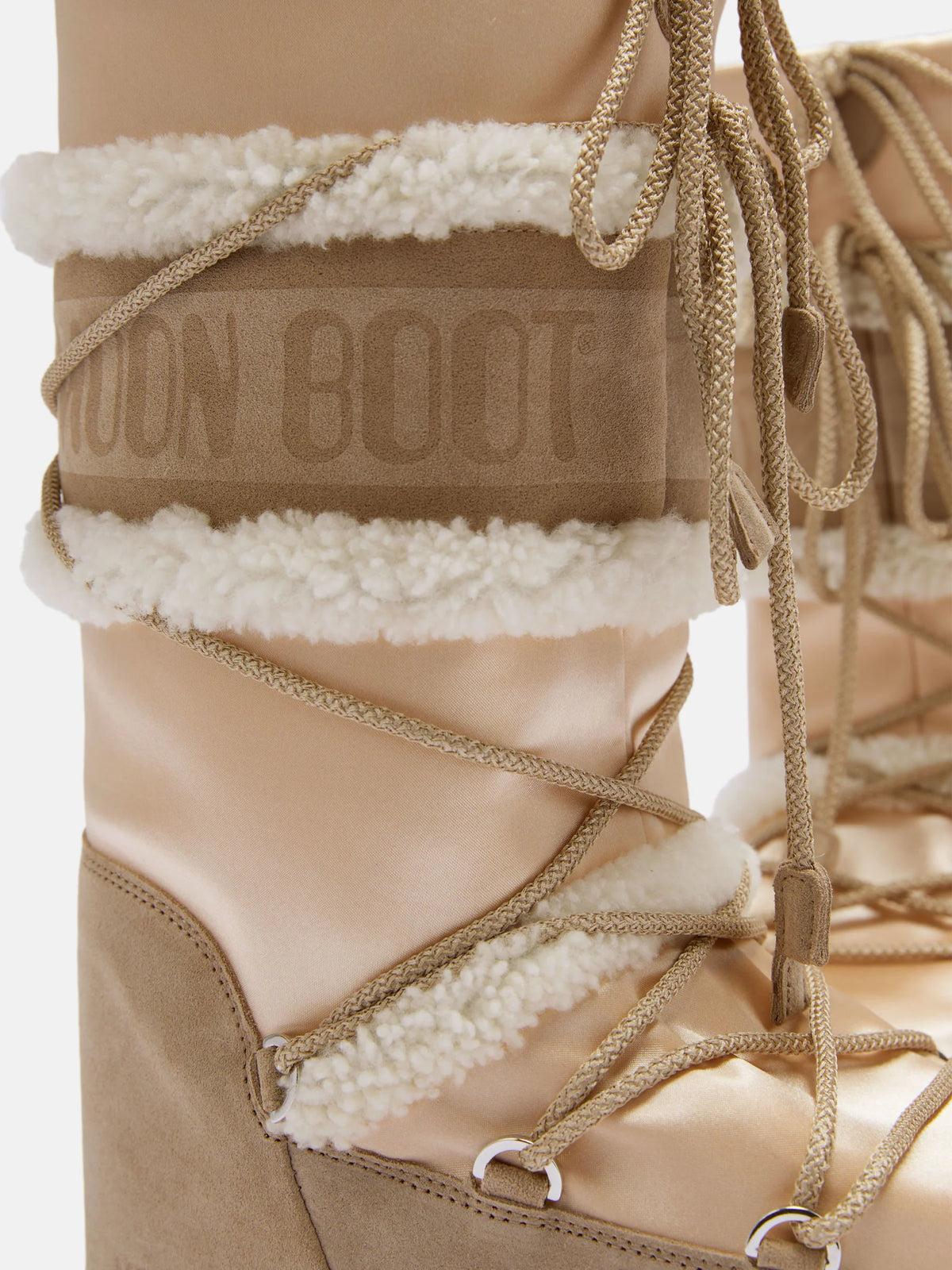 BOTTE ICON PEARLY PLUS PÊCHE ET BEIGE