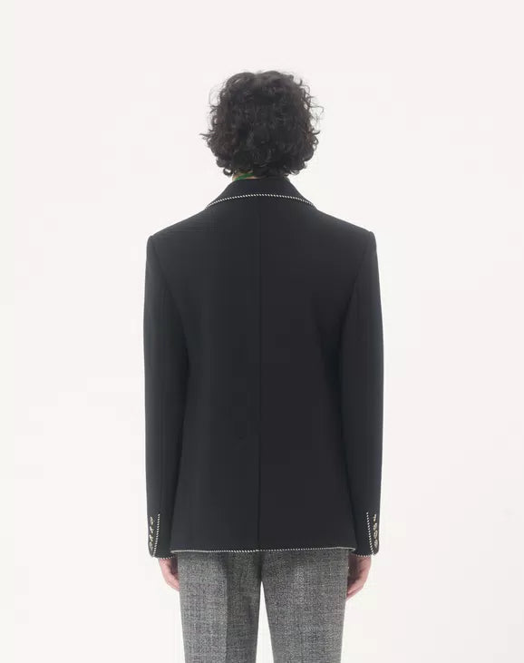 VESTE DROITE ECUSSON