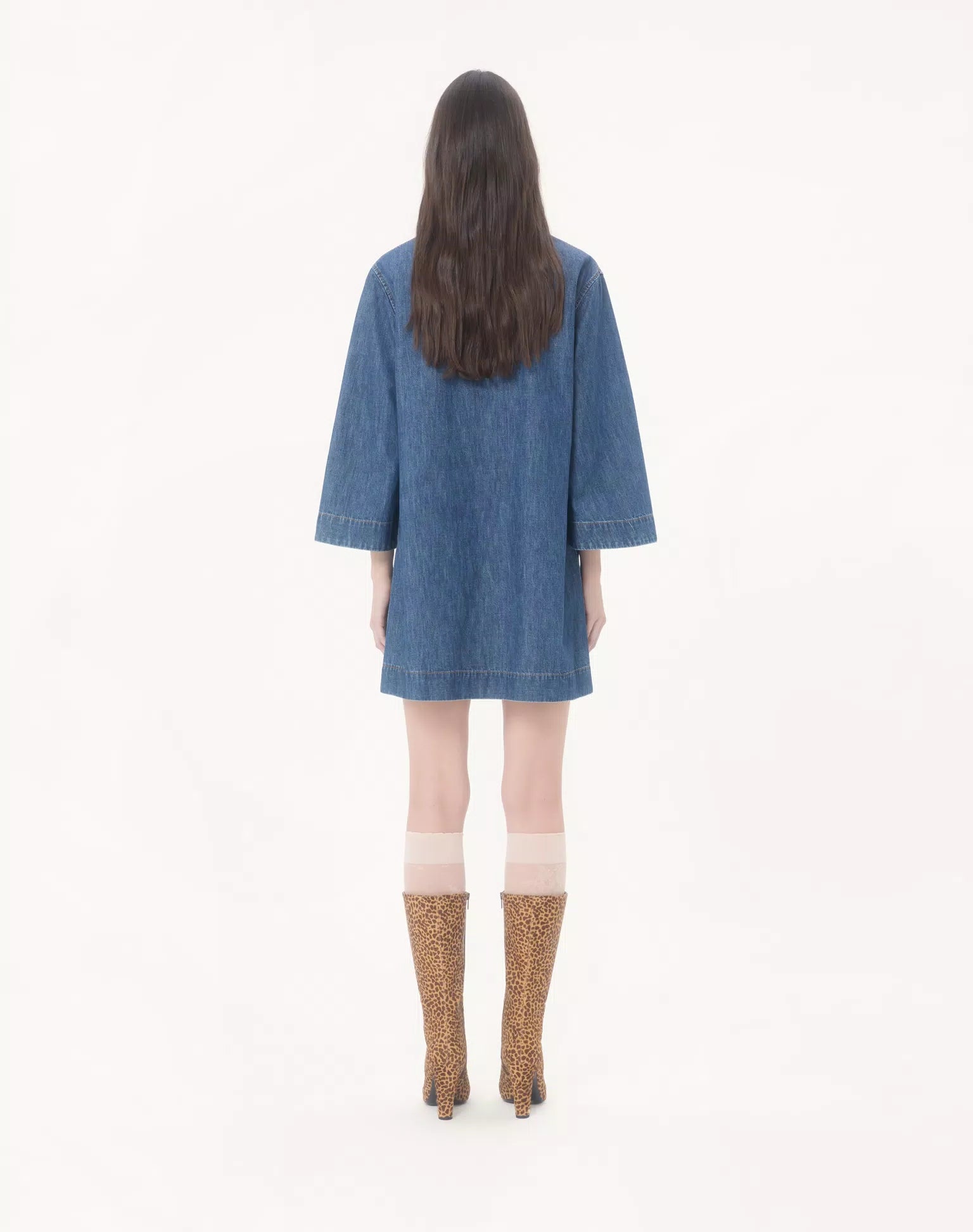 ROBE EN DENIM CHAMBRAY