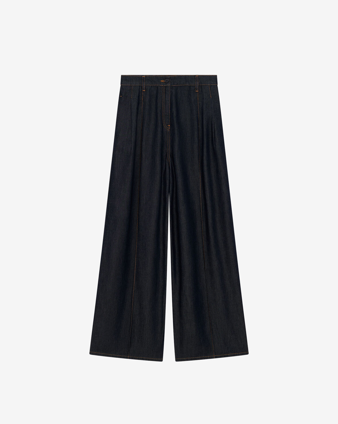 PANTALON LARGE EN DENIM