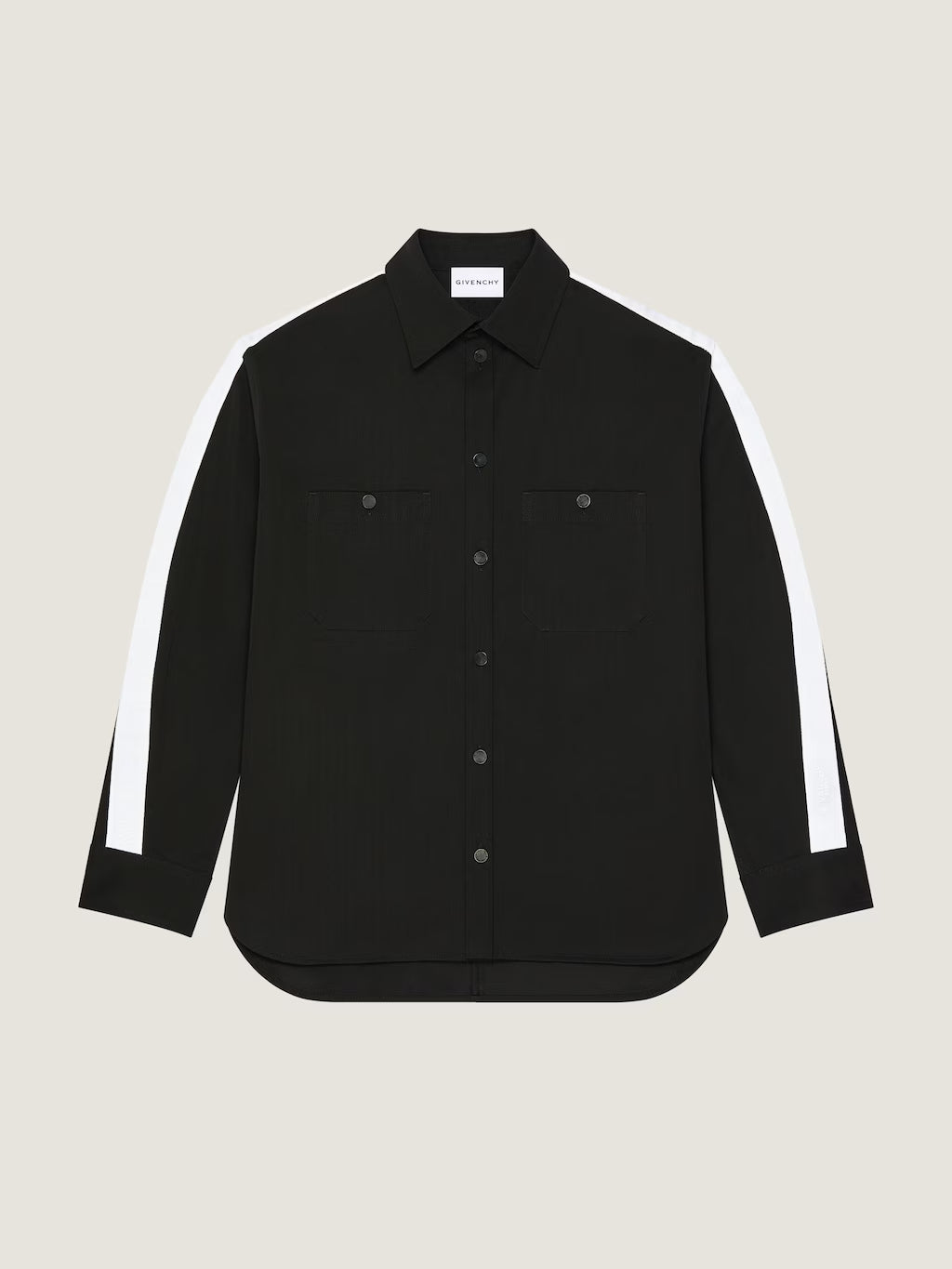 SURCHEMISE COUTURE SEAM EN COTON GROS GRAIN