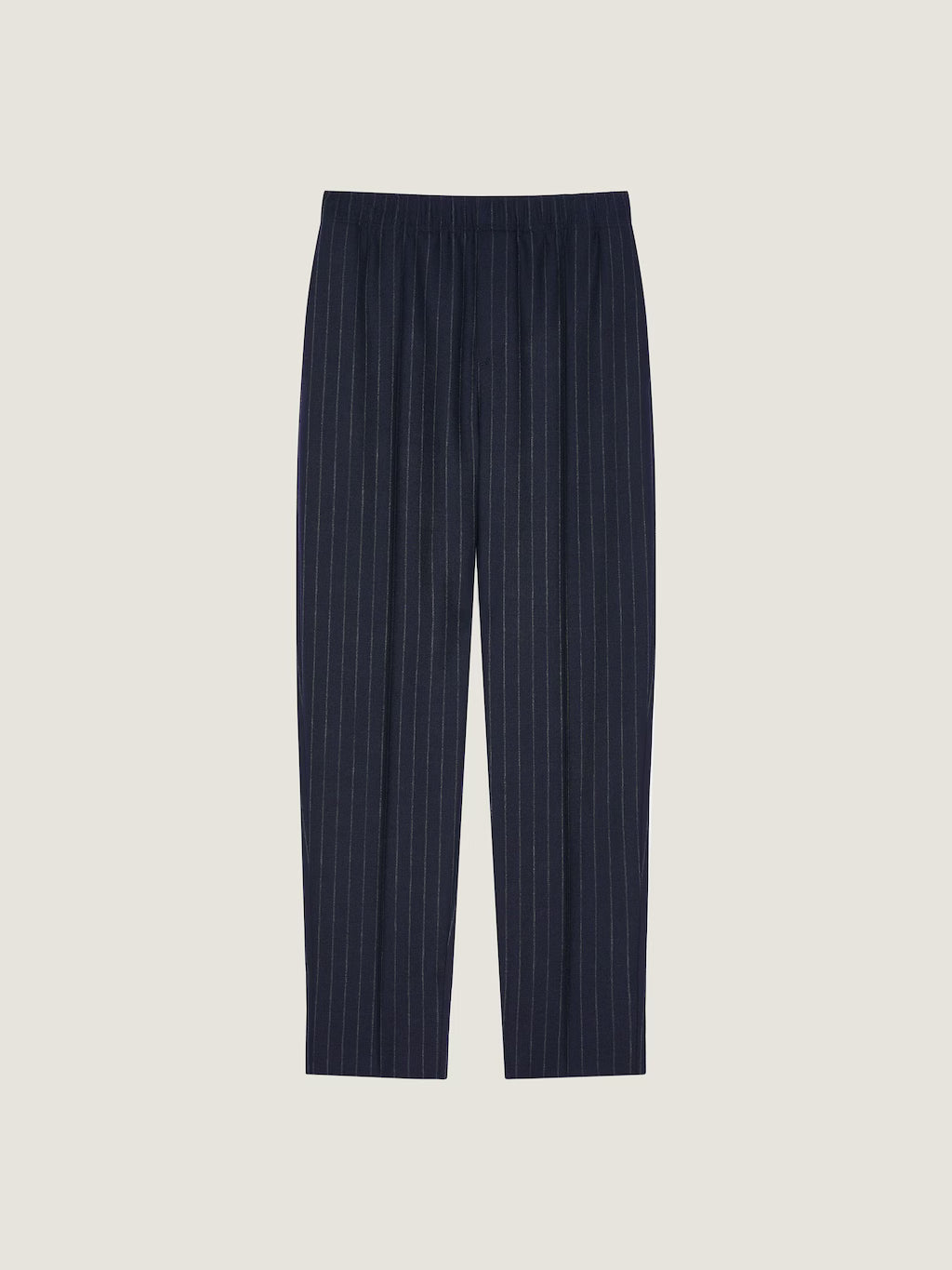 PANTALON DE JOGGING RAYÉ COUTURE SEAM EN LAINE