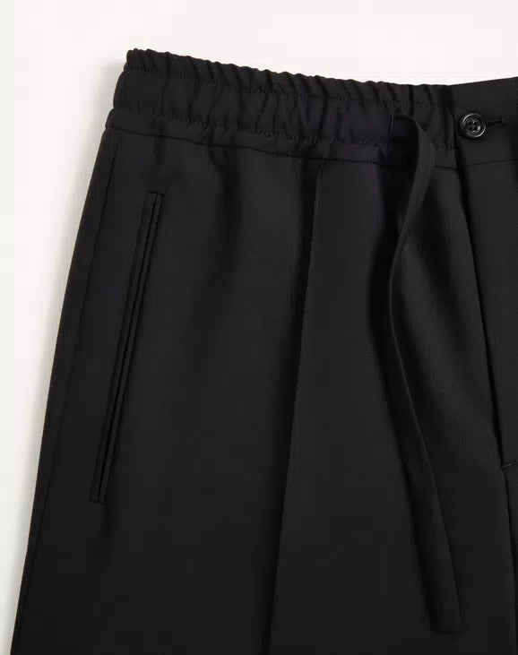 PANTALON EN LAINE AVEC BRODERIE VLOGO