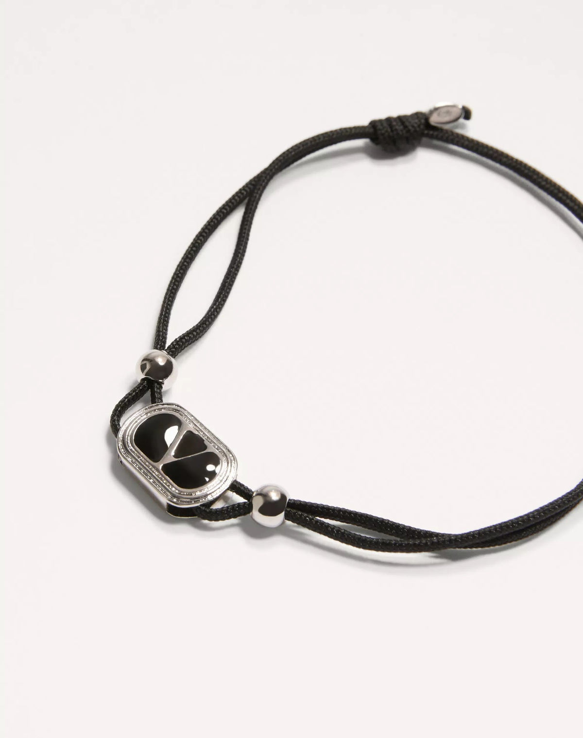 BRACELET EN COTON VALENTINO OVALETTE