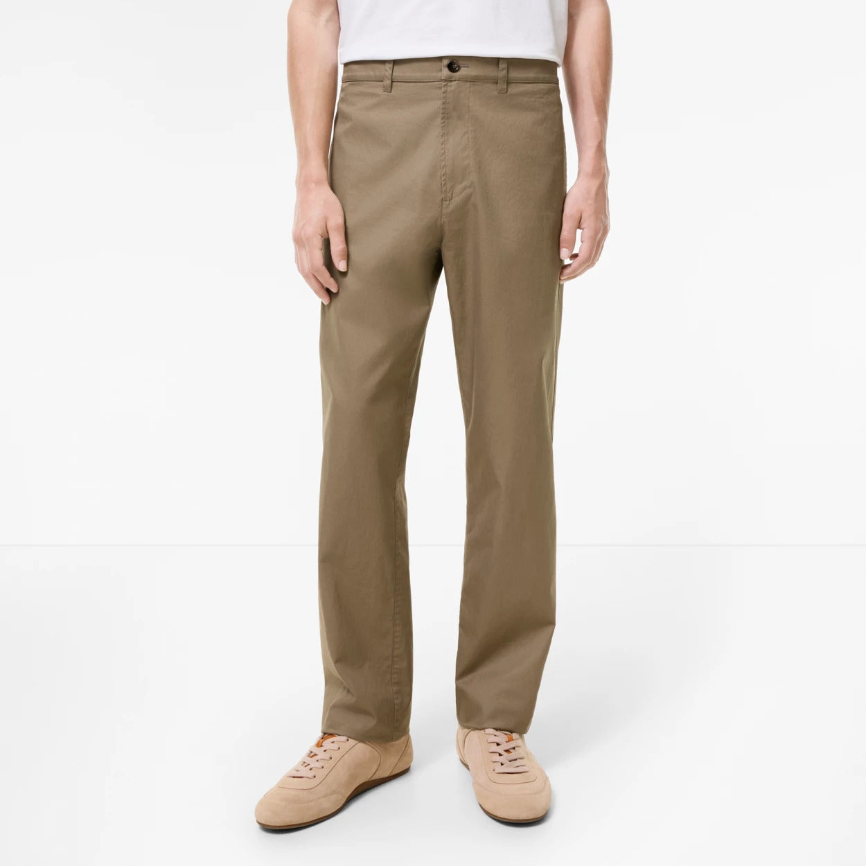 PANTALON CHINO EN GABARDINE TROPCIALE
