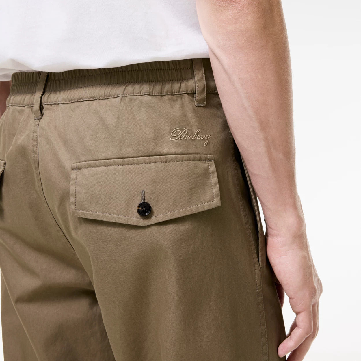 PANTALON CHINO EN GABARDINE TROPCIALE