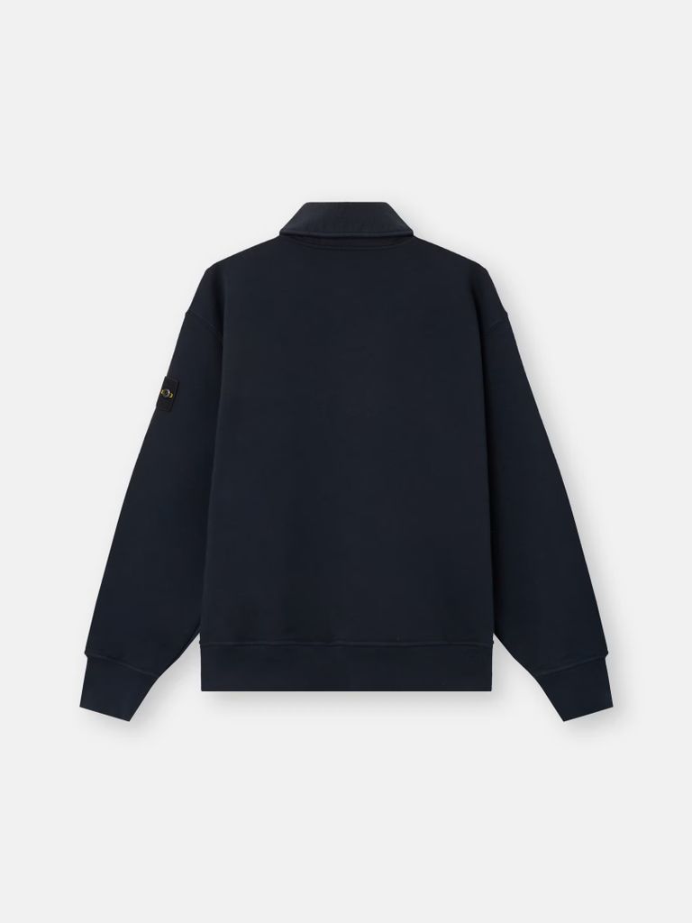 SWEAT SHIRT RAS DU COU COUPE OVERSIZE AVEC FERMETURE BOUTONNÉE