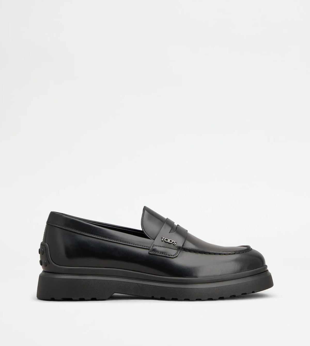 MOCASSIN EN CUIR NOIR