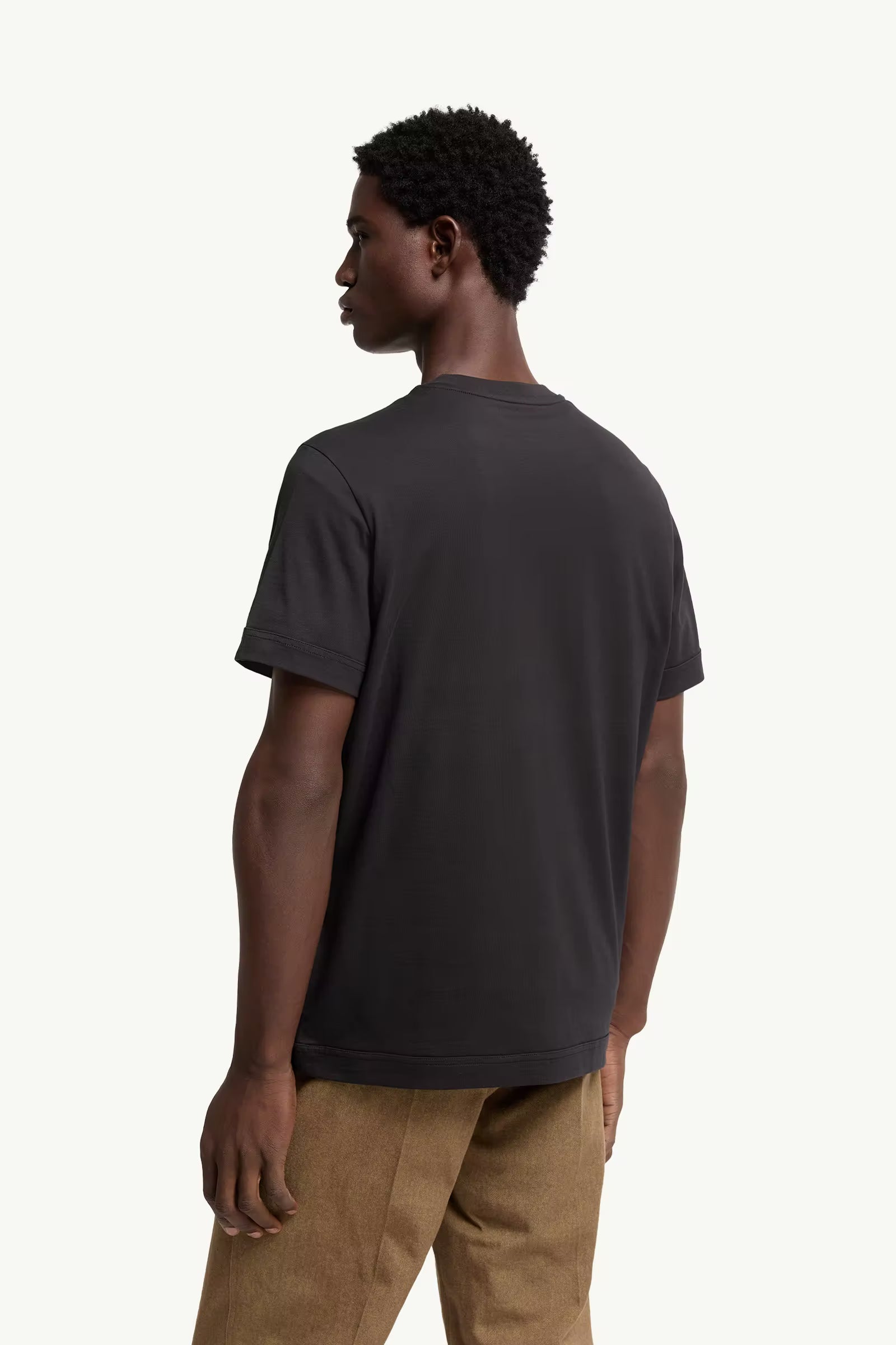 TSHIRT EN COTON À DOUBLE LOGO