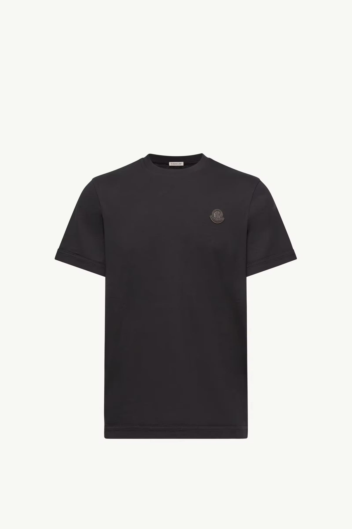 TSHIRT EN COTON À DOUBLE LOGO
