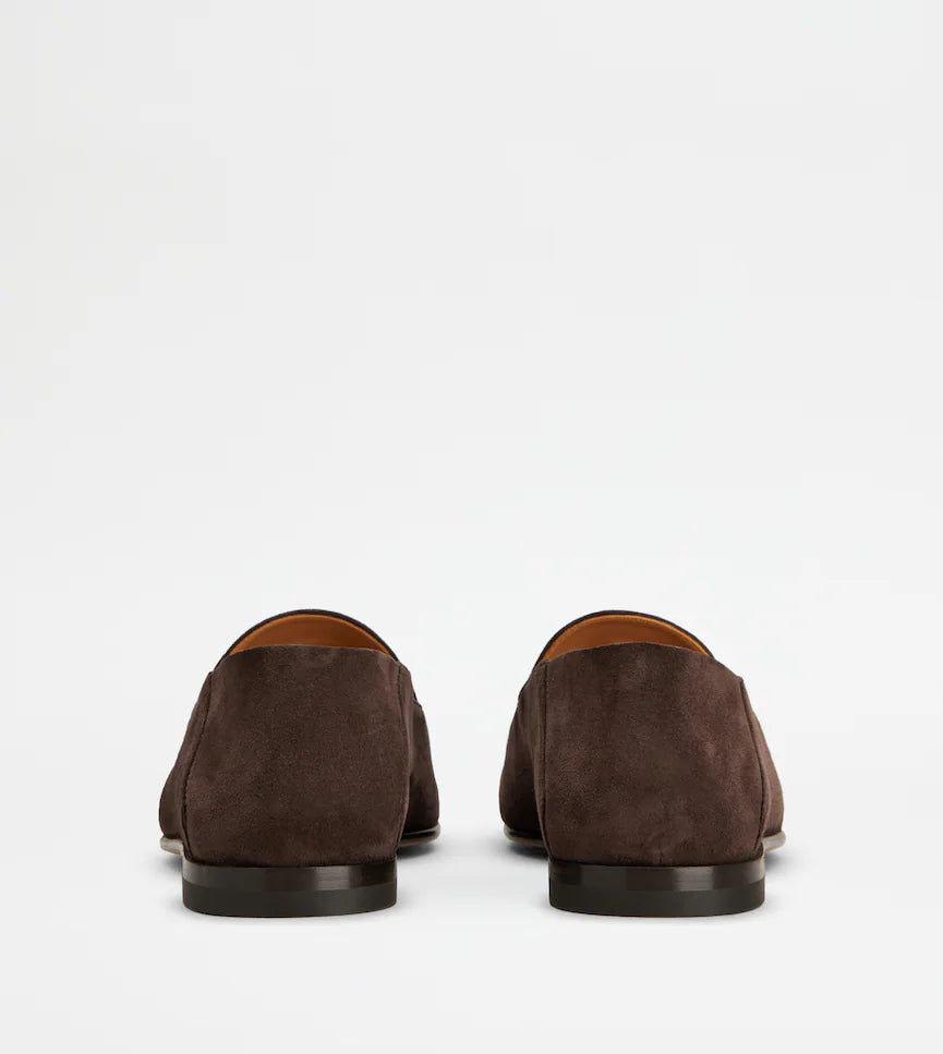 MOCASSIN SABOT EN CUIR VELOURS