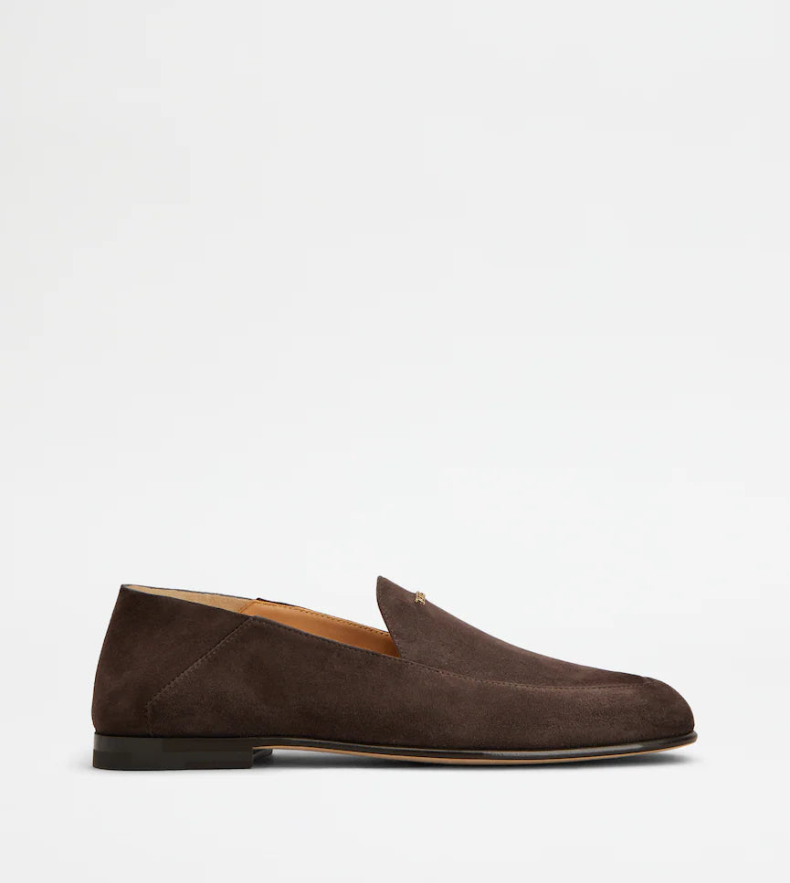 MOCASSIN SABOT EN CUIR VELOURS