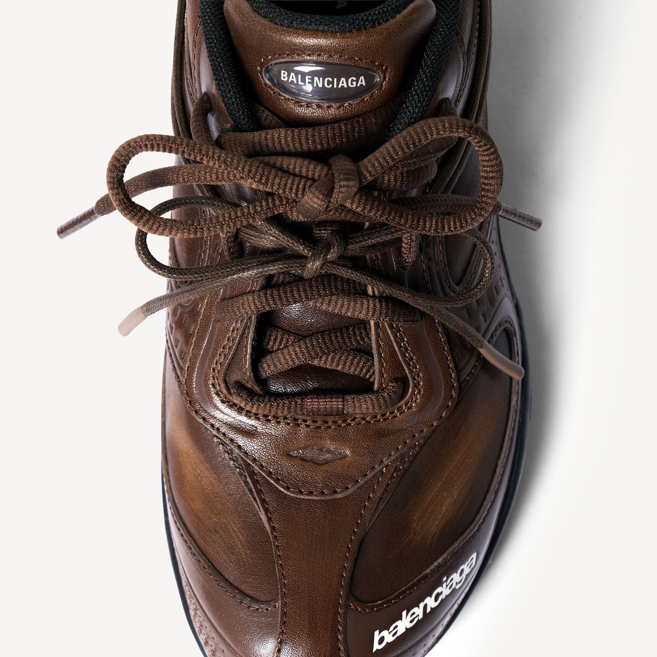 BASKET RADAR EN CUIR