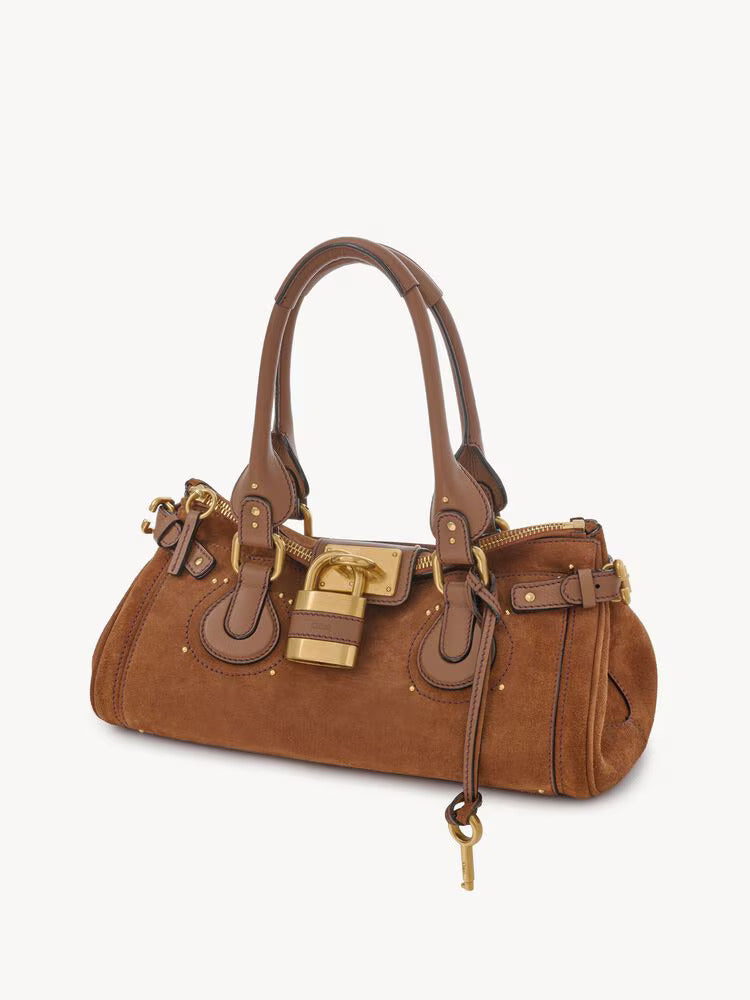 SAC PADDINGTON EN CUIR VELOURS