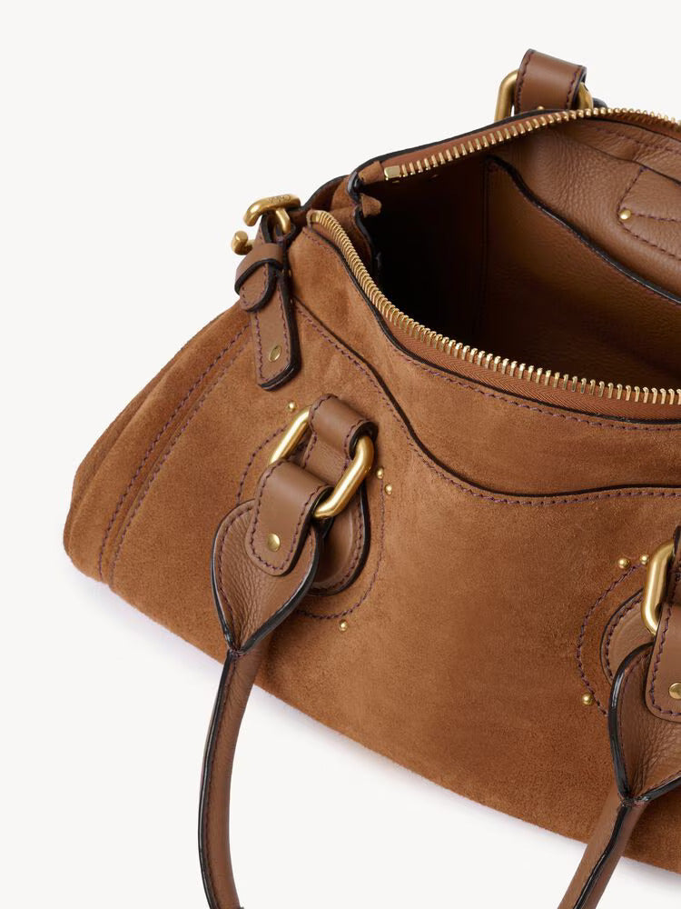 SAC PADDINGTON EN CUIR VELOURS