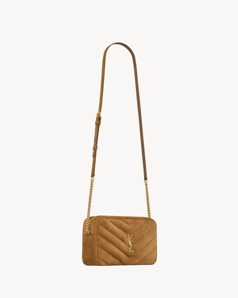 SAC LOULOU CAMERA BAG EN SUÈDE