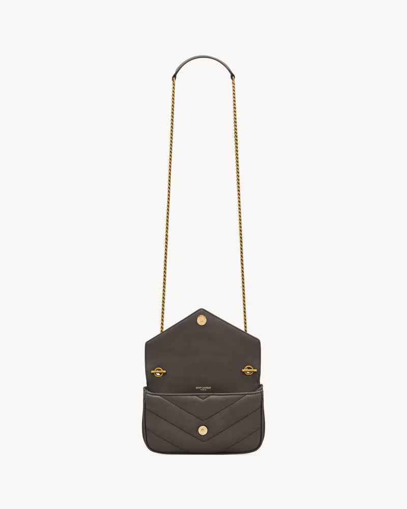 SAC LOULOU MINI EN CUIR D'AGNEAU