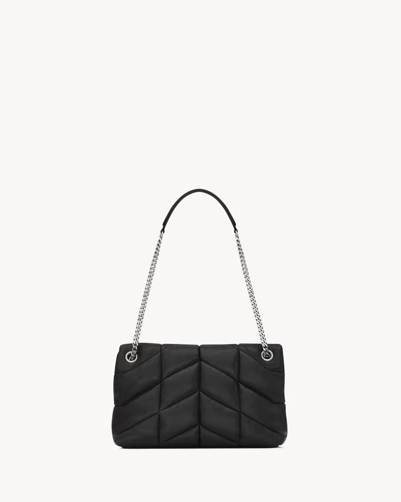 SAC PUFFER SMALL EN CUIR D'AGNEAU