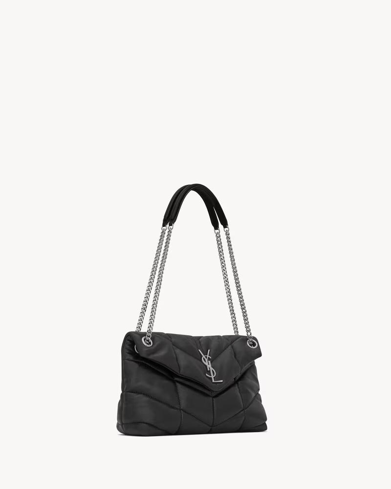 SAC PUFFER SMALL EN CUIR D'AGNEAU