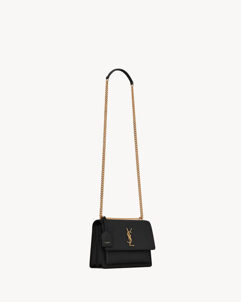 SAC SUNSET MEDIUM EN CUIR LISSE