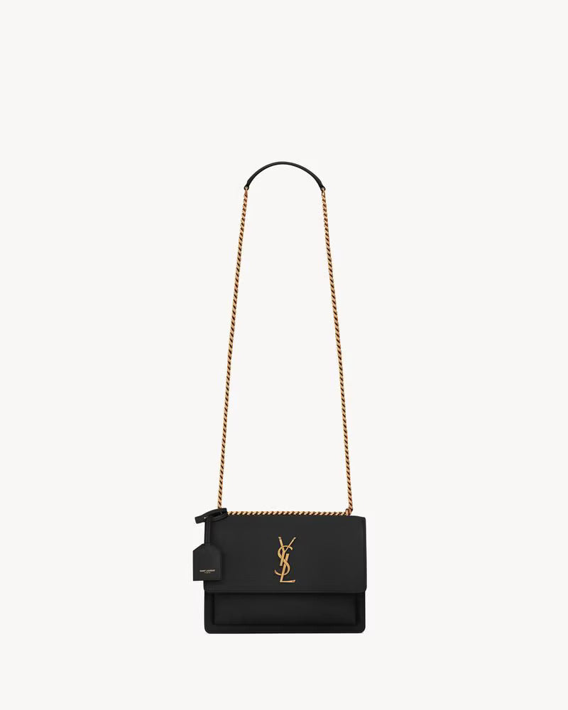 SAC SUNSET MEDIUM EN CUIR LISSE