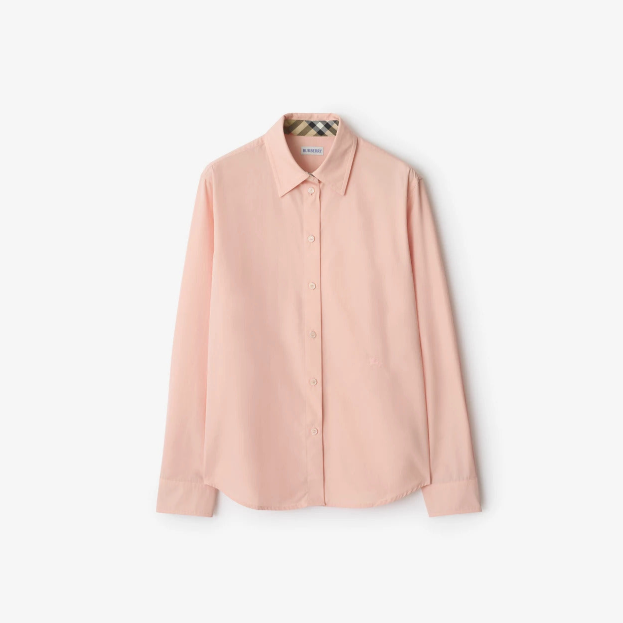 CHEMISE DROITE EN POPELINE DE COTON