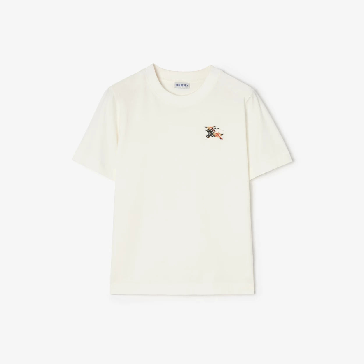 T-SHIRT EN COTON KNIGHT CHECK