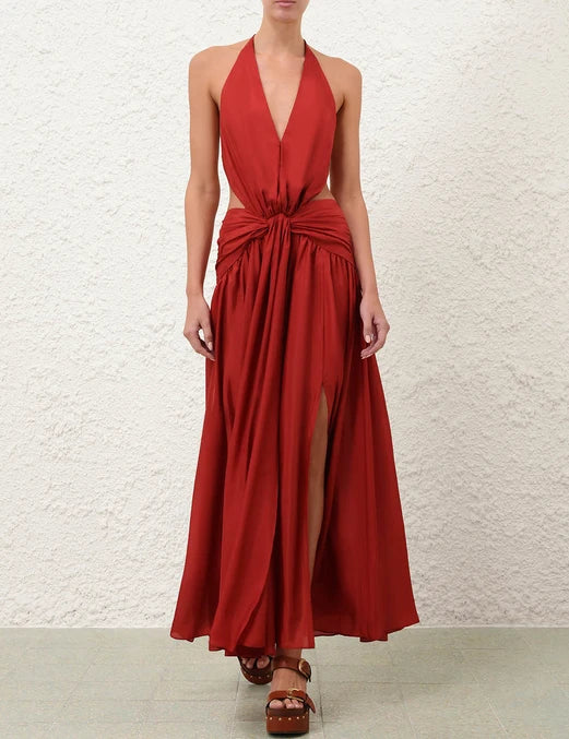ROBE LONGUE DOS NU INDRA