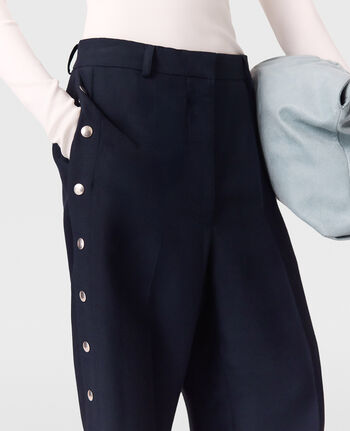 PANTALON TAILLEUR AVEC BOUTONS PRESSION