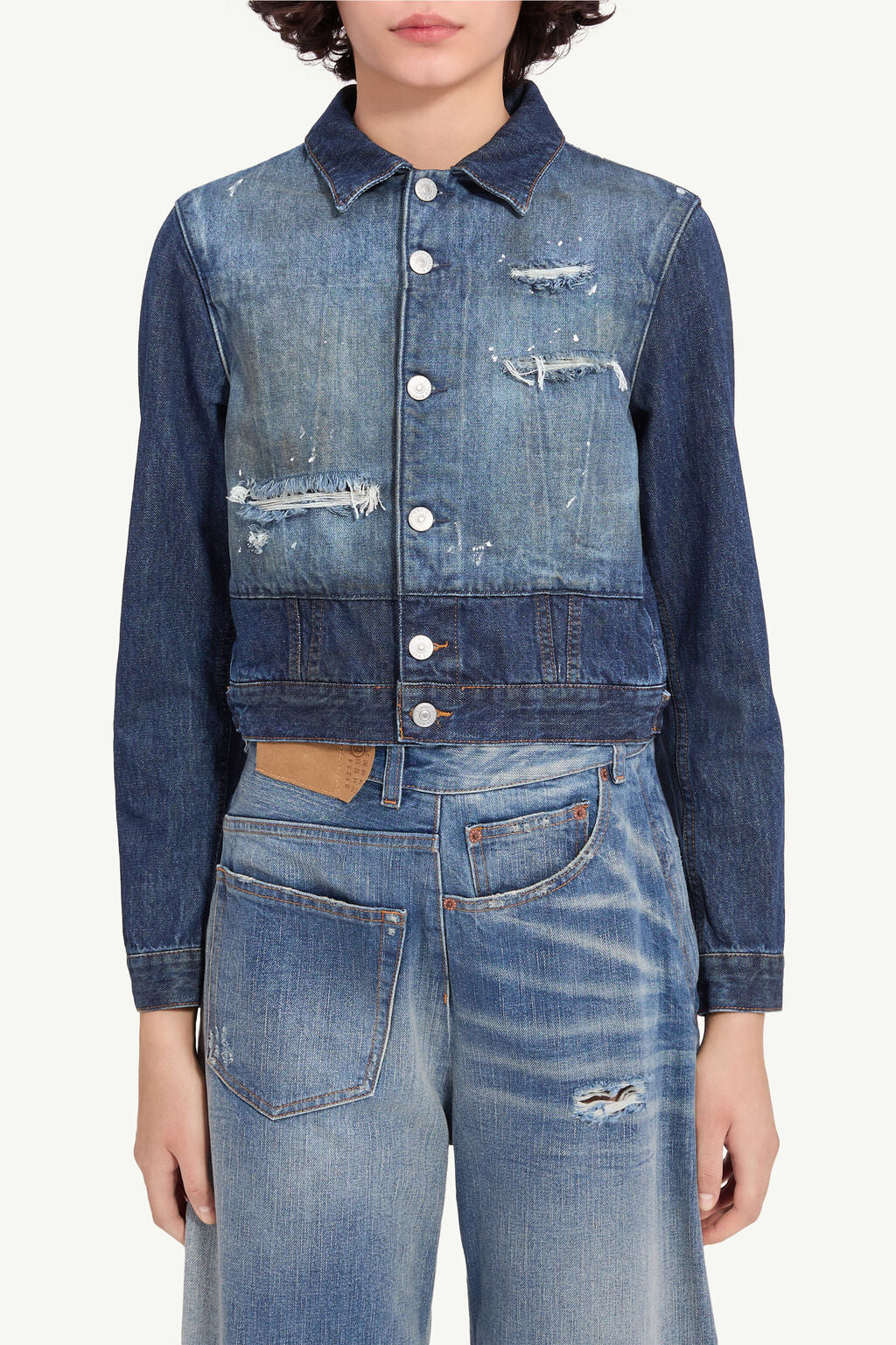 VESTE COURTE EN DENIM