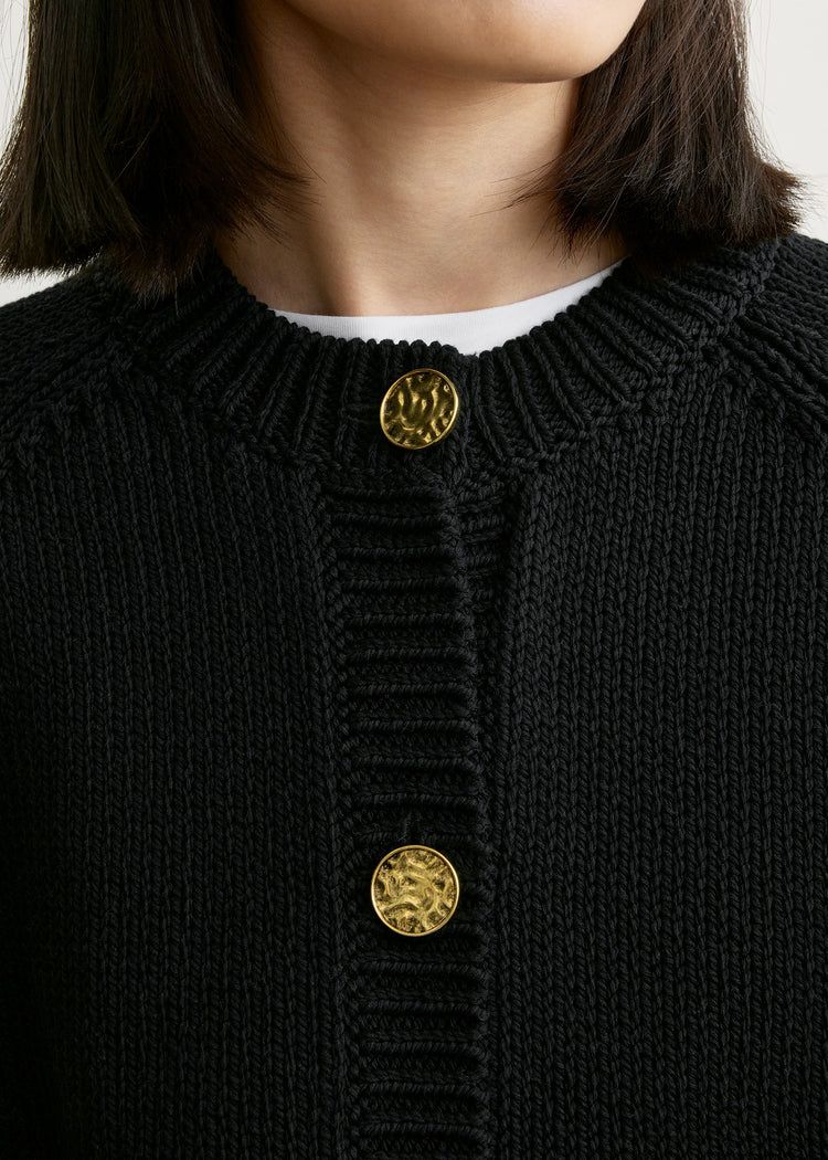 GILET BOUTONS DORÉS