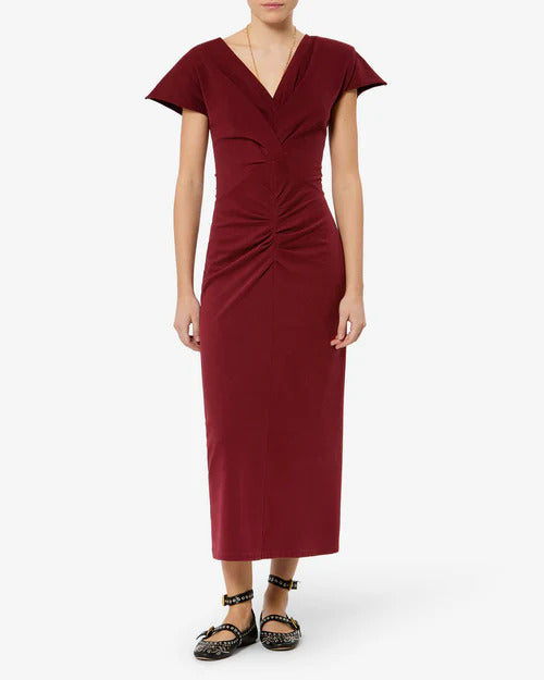 ROBE LONGUE CACHE-COEUR NADRA