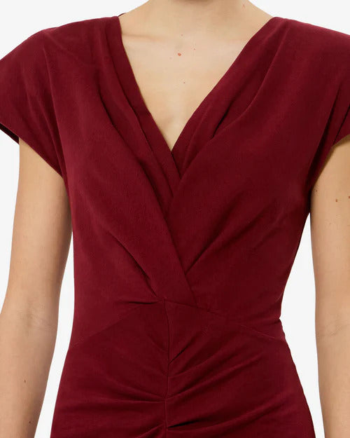 ROBE LONGUE CACHE-COEUR NADRA