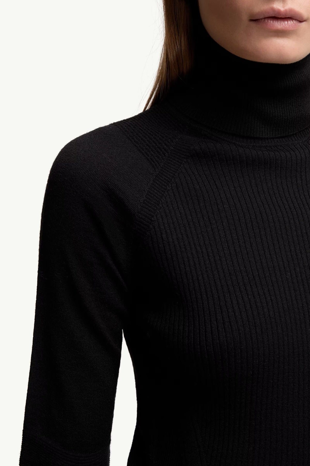 PULL À COL ROULÉ EN LAINE MÉLANGÉE
