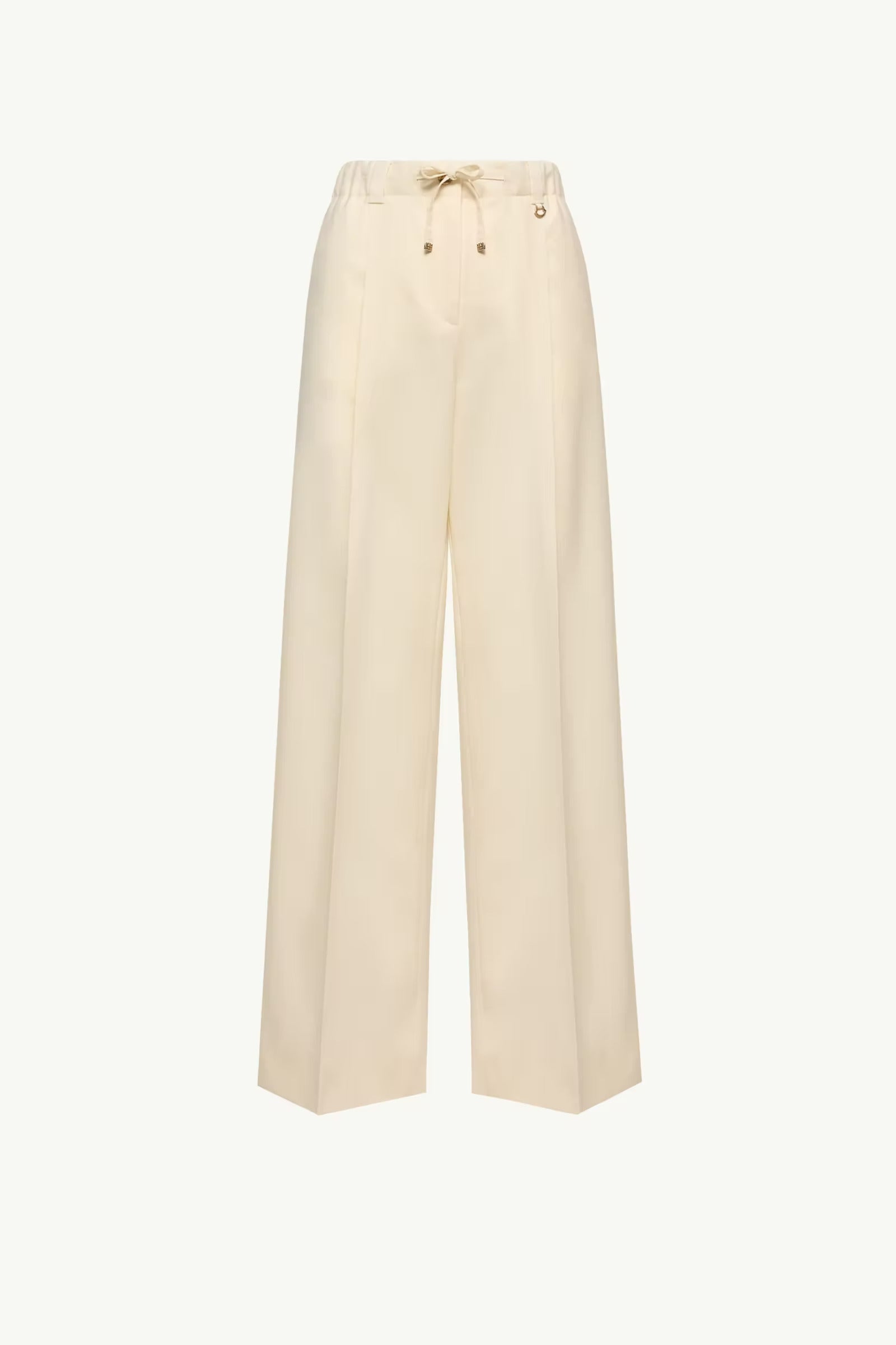 PANTALON EN GABARDINE DE LAINE