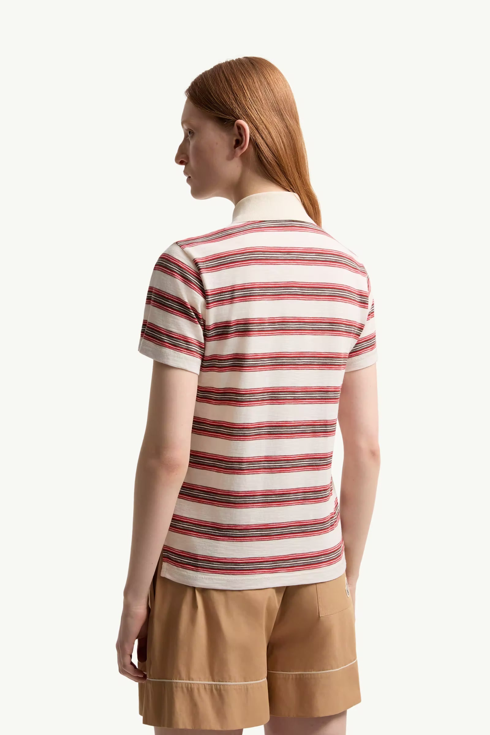 POLO EN COTON RAYÉ