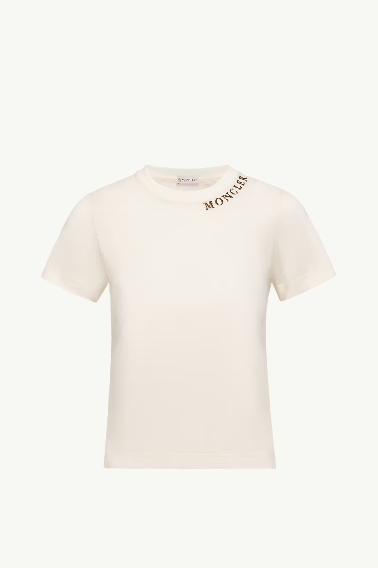 T-SHIRT EN COTON LOGO EFFET CROQUIS