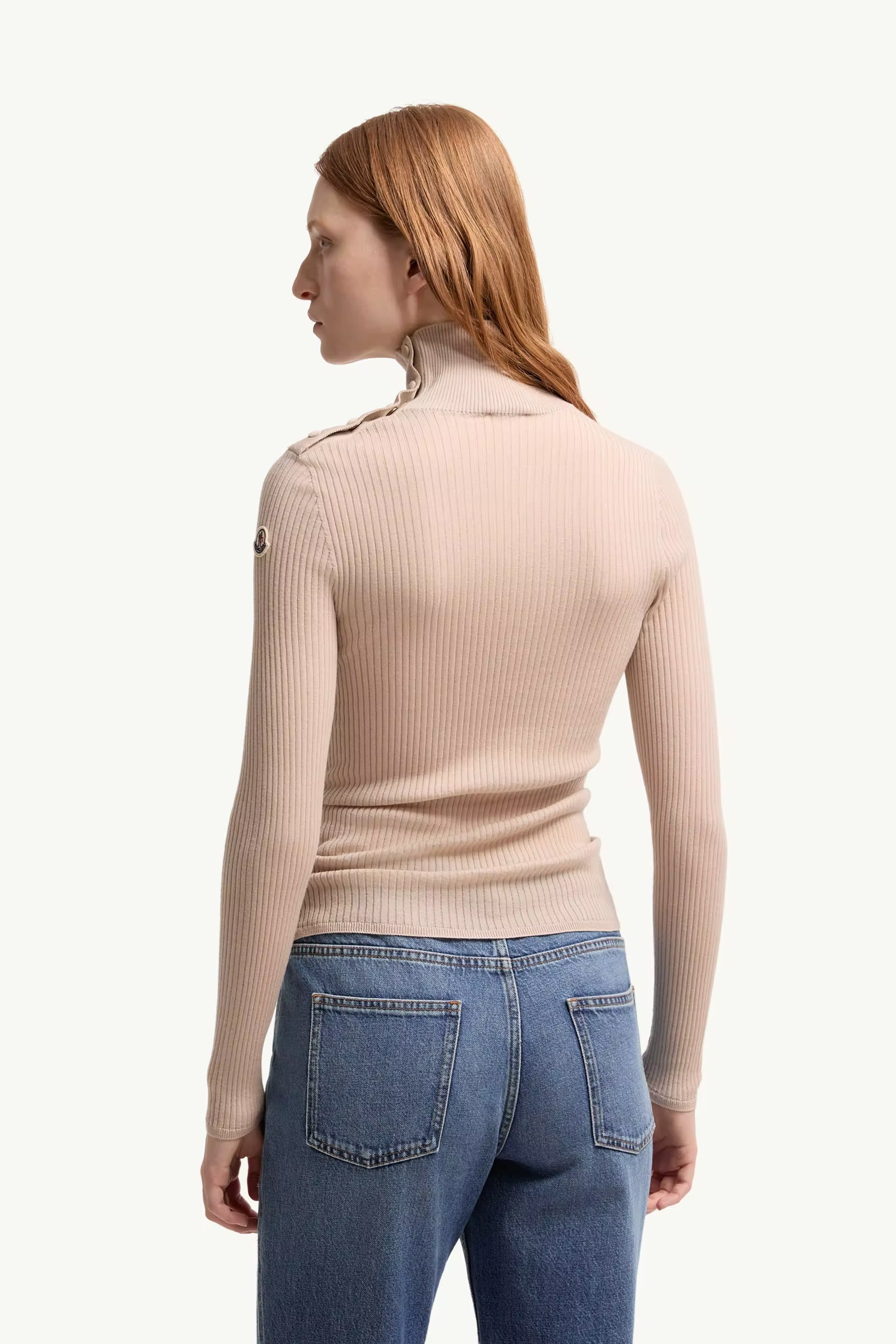PULL COL ROULÉ EN LAINE