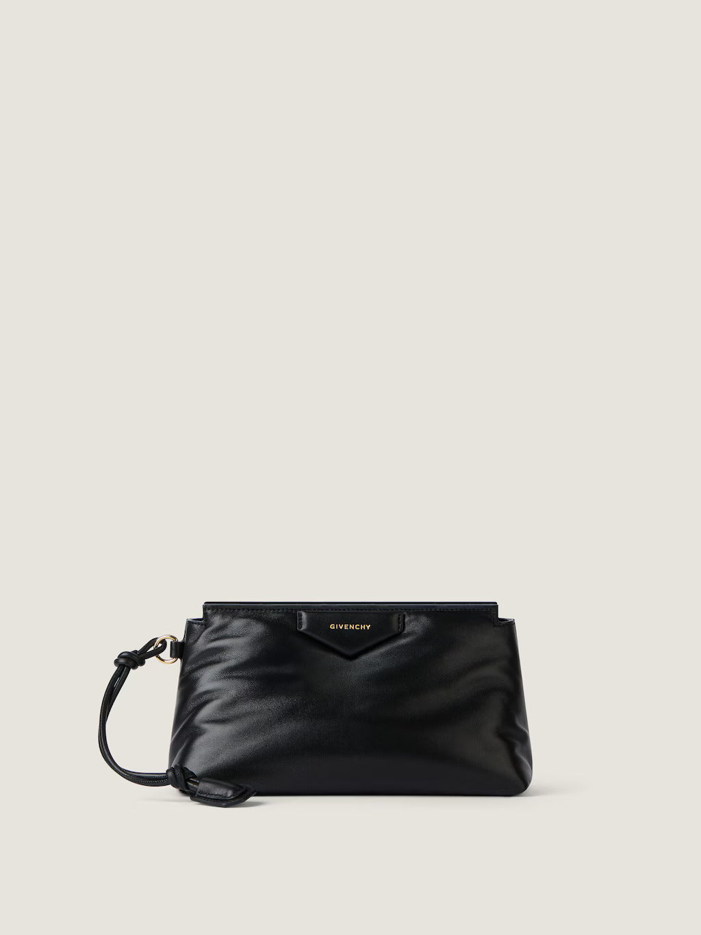 POCHETTE ANTIGONA BOMBER EN CUIR NAPPA