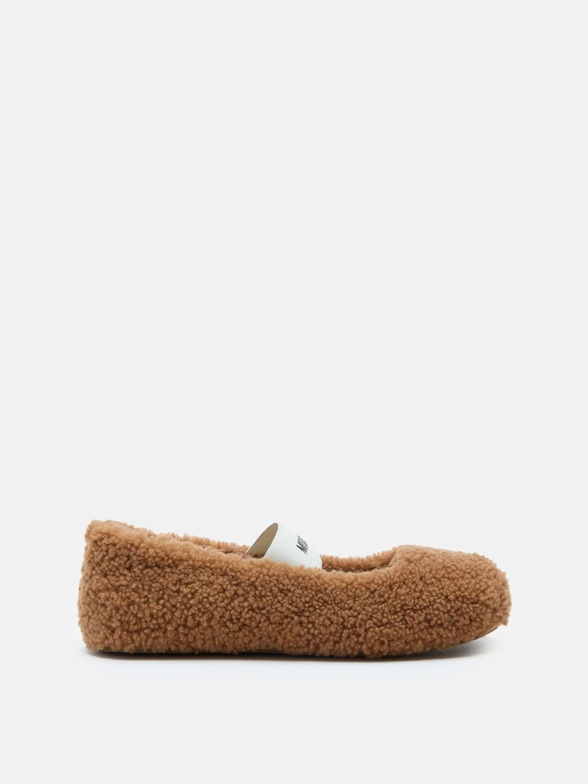 BALLERINE MARRON EN SHEARLING