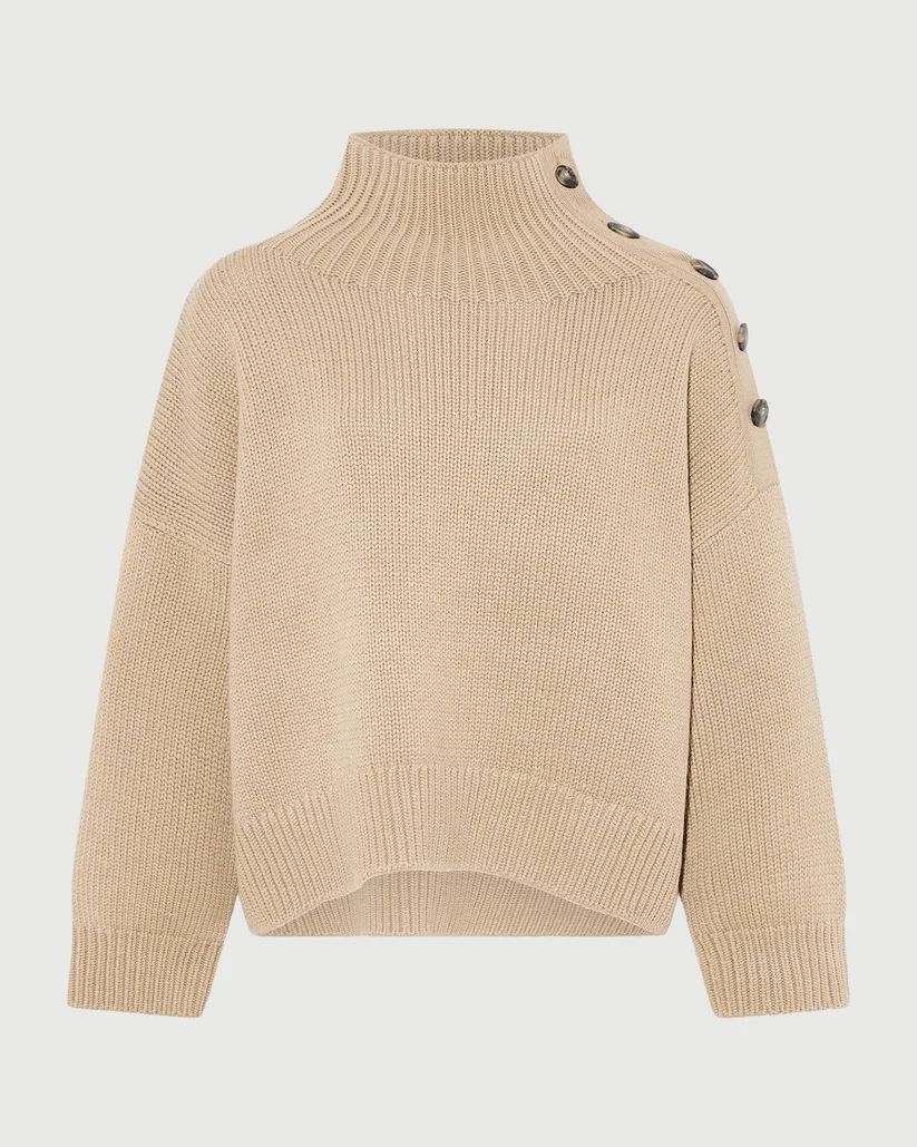 PULL OVERSIZE LAINE CACHEMIRE