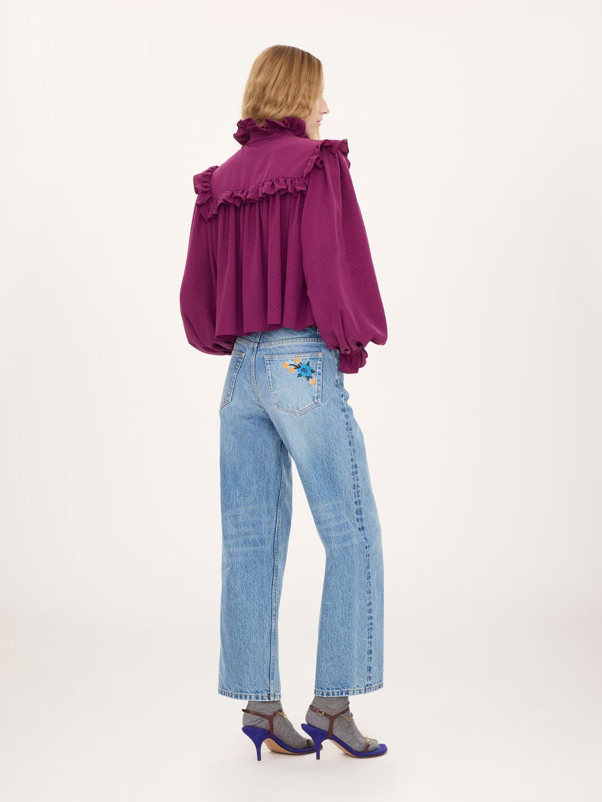 JEAN DROIT EN DENIM