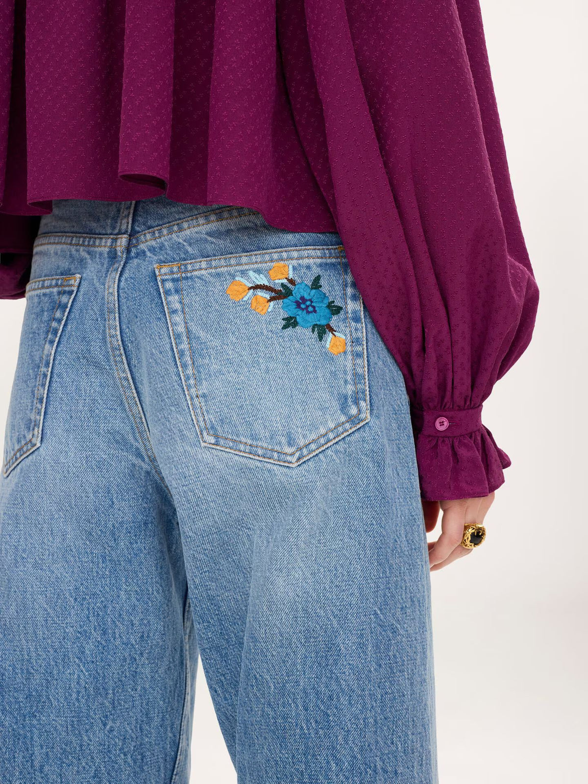 JEAN DROIT EN DENIM