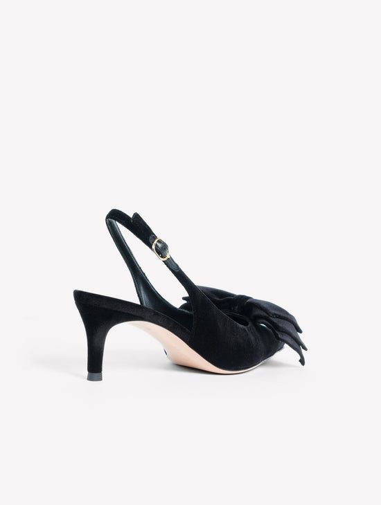 SLINGBACKS VELOURS CARLIS