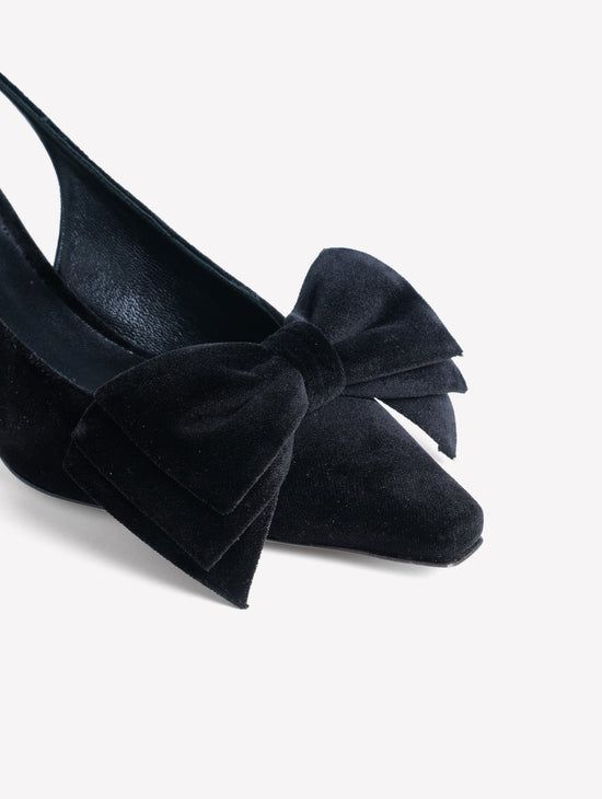 SLINGBACKS VELOURS CARLIS
