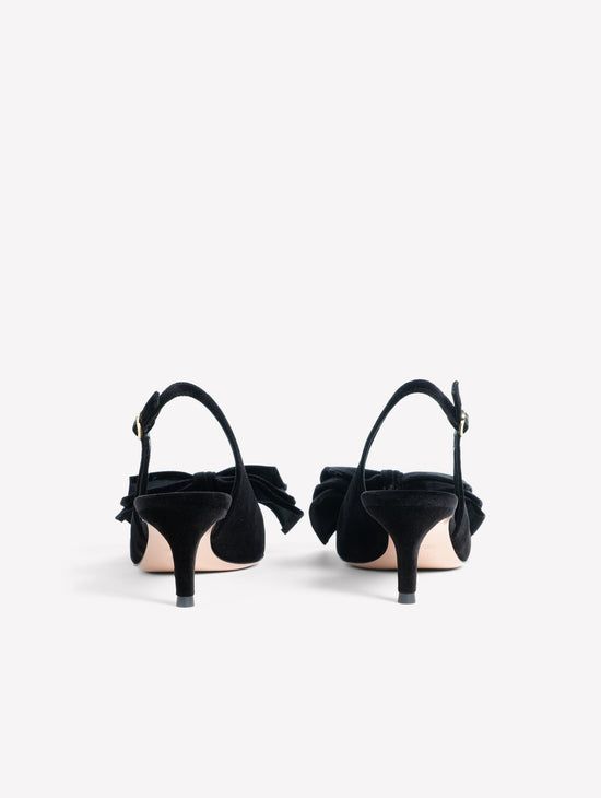 SLINGBACKS VELOURS CARLIS