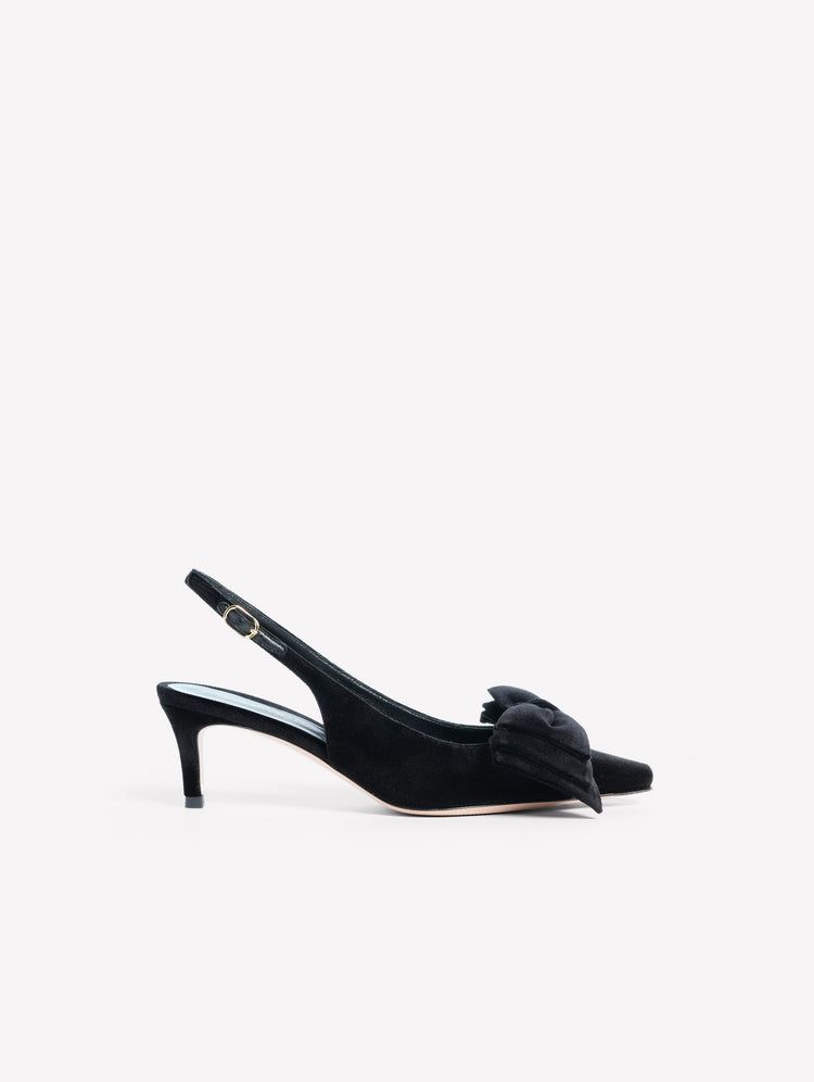 SLINGBACKS VELOURS CARLIS