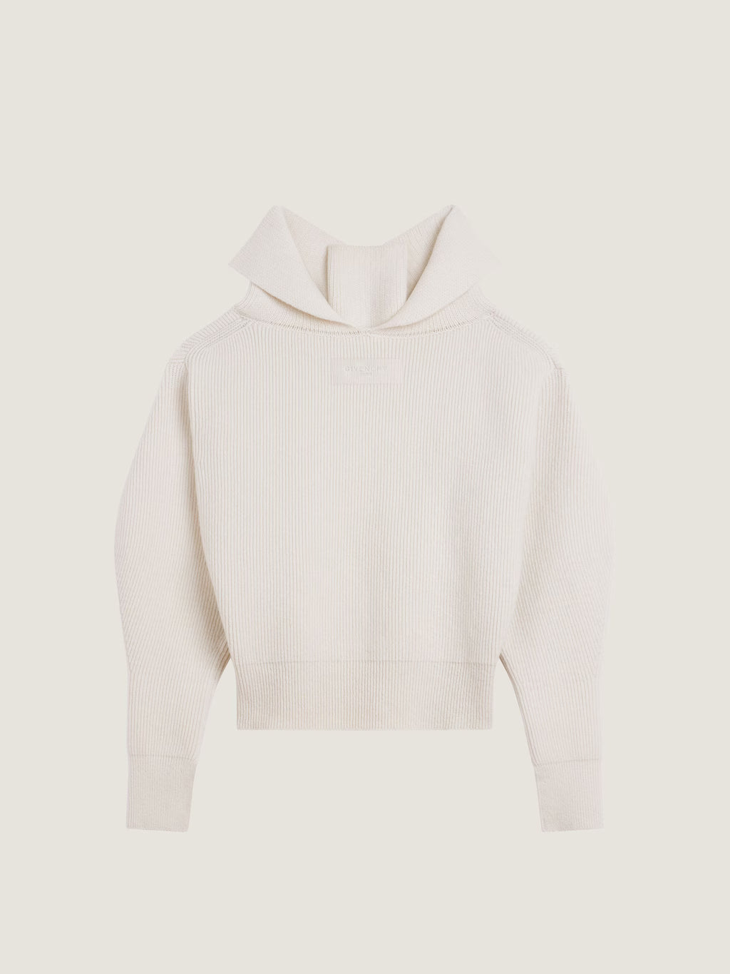 PULL À DÉCOUPE EN LAINE ET CACHEMIRE