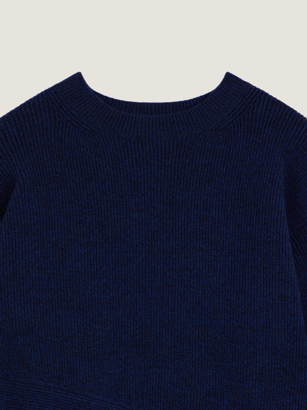 PULL ASYMÉTRIQUE EN LAINE ET CACHEMIRE