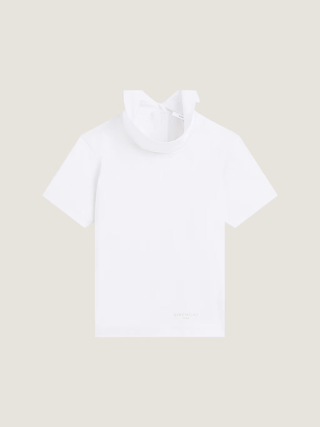 TSHIRT AVEC COL EN POPELINE